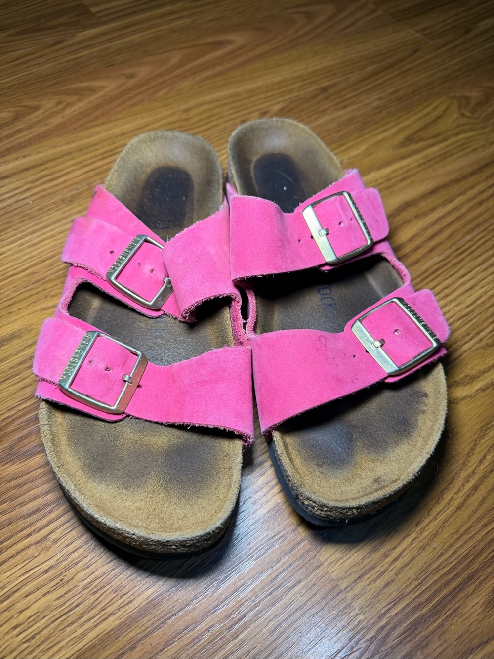 Birkenstock Arizona Pink Barbie Slip On sandals 40 size 9.